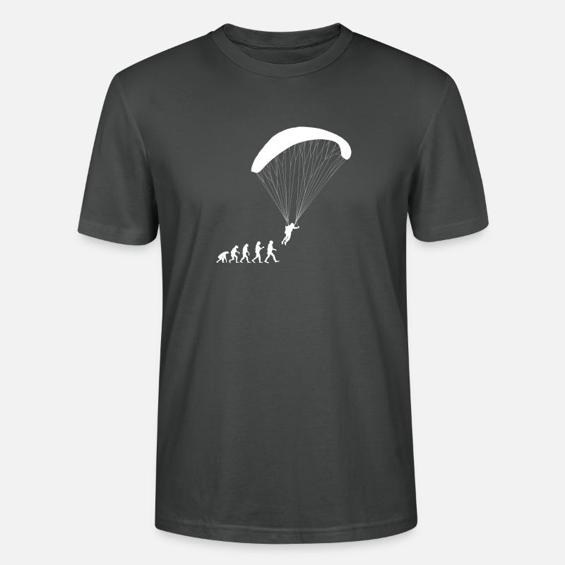 Parapente Evolution Parapente Pilot Parapente - T-shirt bio CRAFTER Stanley Stella Unisexe - charbon
