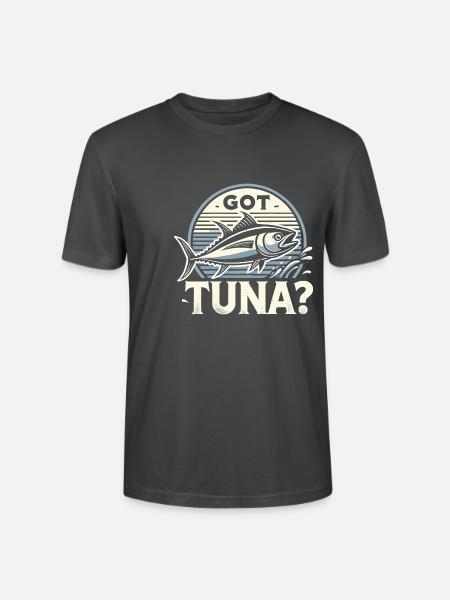 Haben Sie Thunfisch? - Stanley/Stella Unisex Bio-T-Shirt CRAFTER - Anthrazit