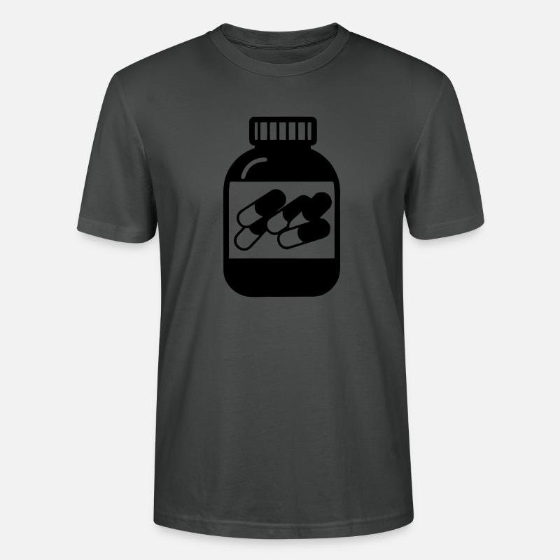 Kapseln - Stanley/Stella Unisex Bio-T-Shirt CRAFTER - Anthrazit