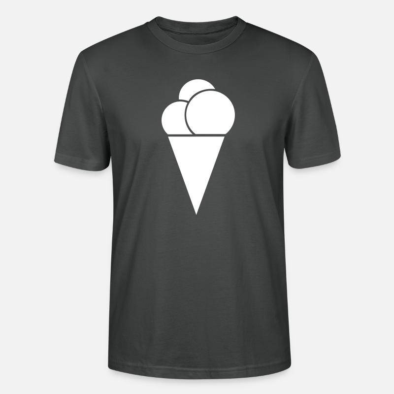 glace - T-shirt bio CRAFTER Stanley Stella Unisexe - charbon