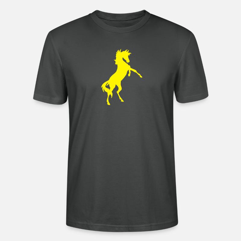 Wildpferd - Stanley/Stella Unisex Bio-T-Shirt CRAFTER - Anthrazit