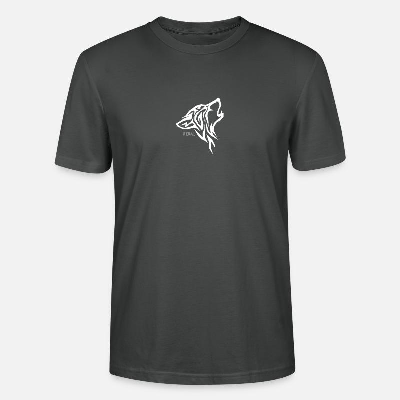 Wolf - Stanley/Stella Unisex Bio-T-Shirt CRAFTER - Anthrazit