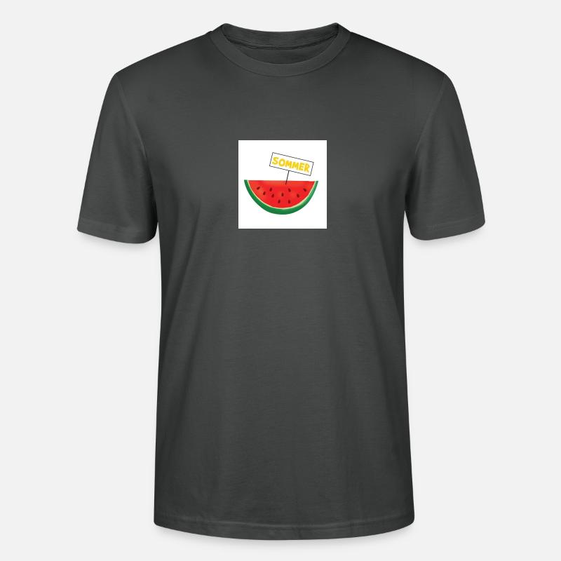 Summertime - Stanley/Stella Unisex Bio-T-Shirt CRAFTER - Anthrazit