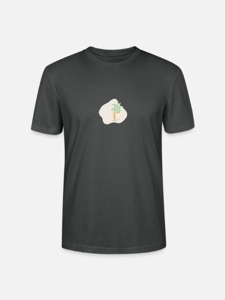Topfpflanze - Stanley/Stella Unisex Bio-T-Shirt CRAFTER - Anthrazit