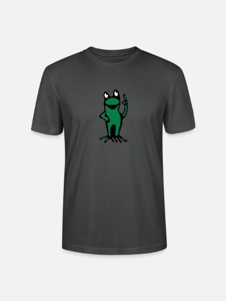 Frosch - Stanley/Stella Unisex Bio-T-Shirt CRAFTER - Anthrazit