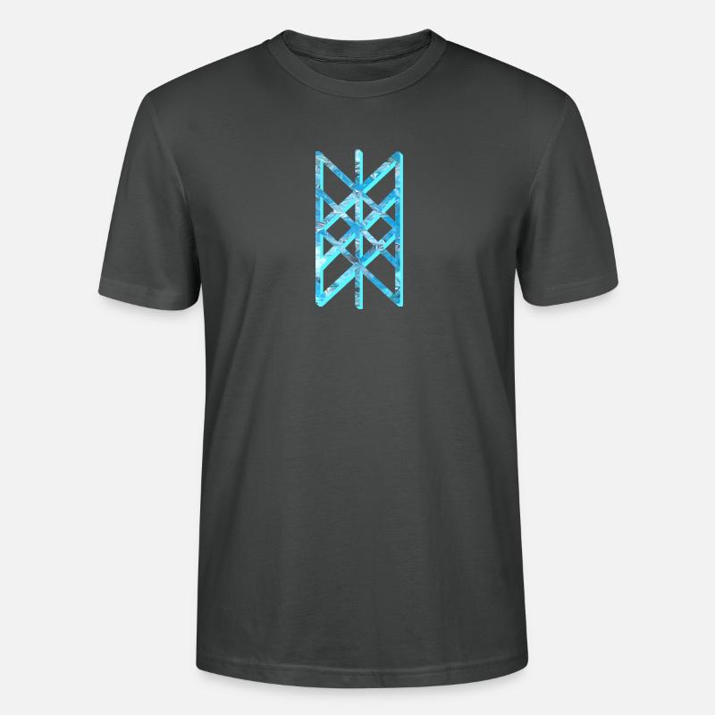 netz der wyrd e 78 - Stanley/Stella Unisex Bio-T-Shirt CRAFTER - Anthrazit