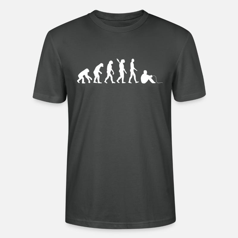 Evolution GAMER w - Stanley/Stella CRAFTER Unisex Organic T-Shirt - anthracite