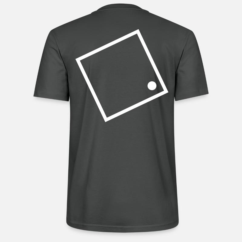 Projekt Ü Logo - Stanley/Stella Unisex Bio-T-Shirt CRAFTER - Anthrazit
