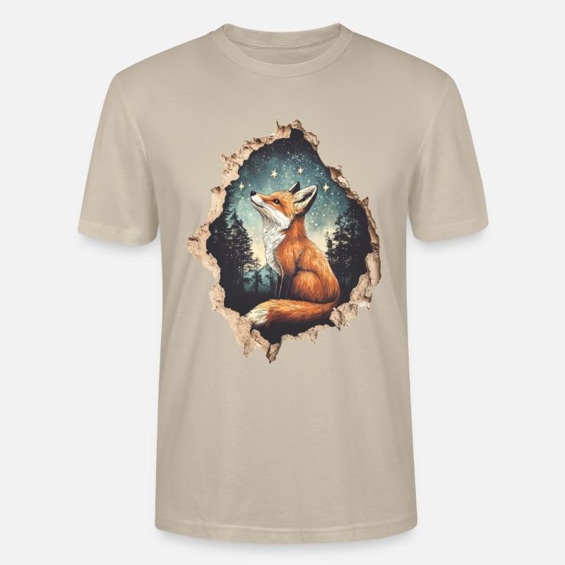 Fuchs Sterne - Stanley/Stella Unisex Bio-T-Shirt CRAFTER - Beige