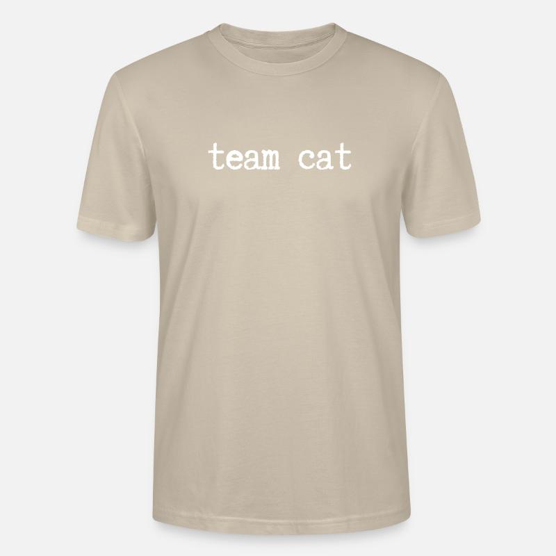 Team Katze - Stanley/Stella Unisex Bio-T-Shirt CRAFTER - Beige