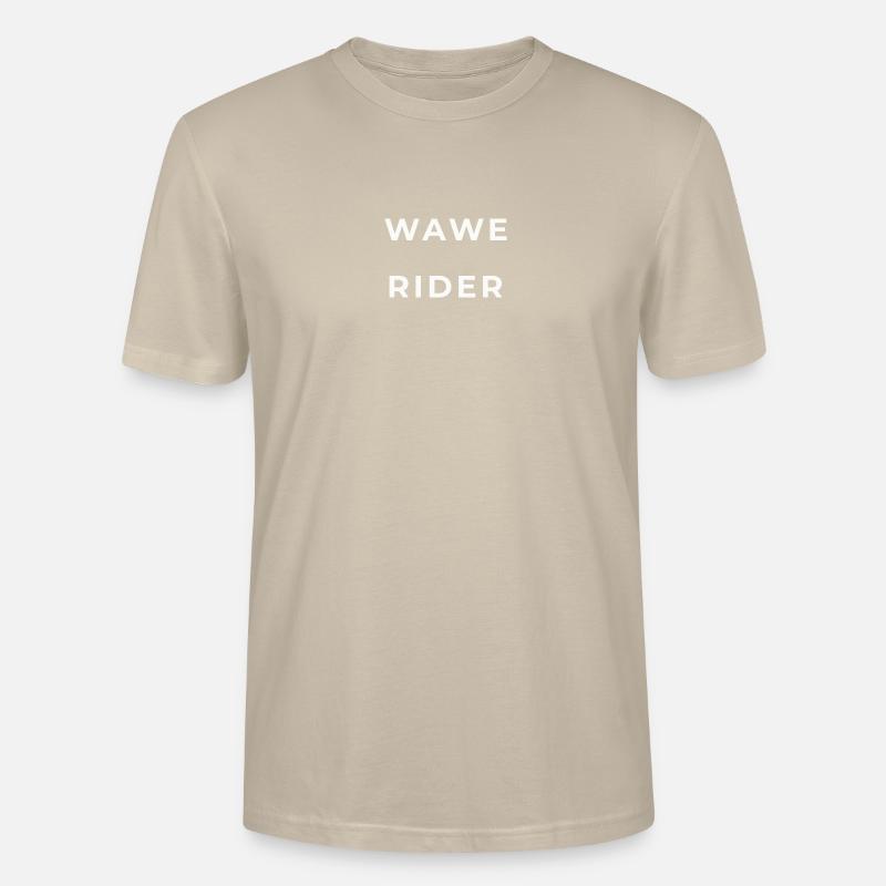 Wave Runner - Stanley/Stella Unisex Bio-T-Shirt CRAFTER - Beige