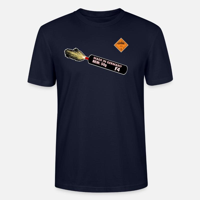 F4 Pyro - Stanley/Stella Unisex Bio-T-Shirt CRAFTER - Navy