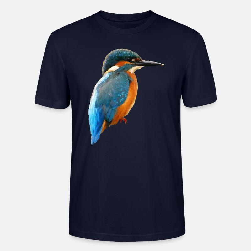 oiseau - T-shirt bio CRAFTER Stanley Stella Unisexe - marine