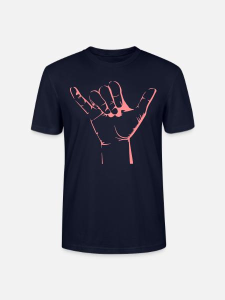 Shaka - Stanley/Stella Unisex Bio-T-Shirt CRAFTER - Navy