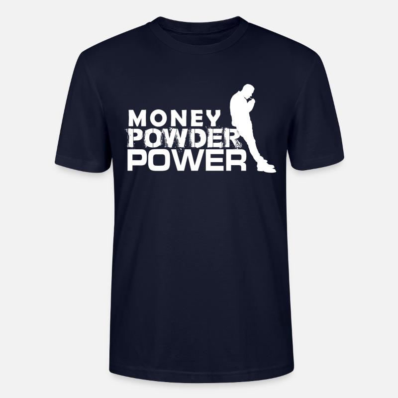 MPP weiß - Stanley/Stella Unisex Bio-T-Shirt CRAFTER - Navy