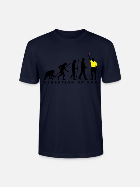 Evolution Schiedsrichter 12_2017-02.eps - Stanley/Stella Unisex Bio-T-Shirt CRAFTER - Navy