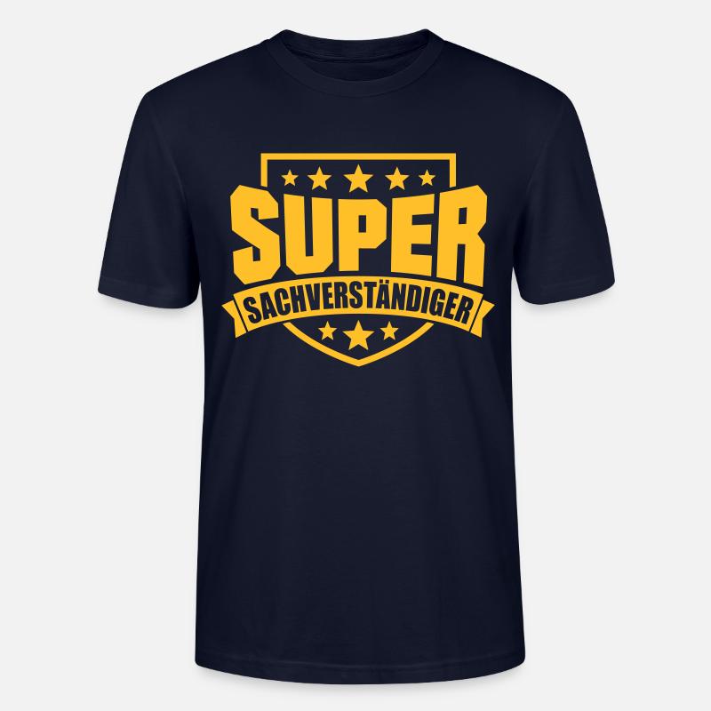 Super Sachverständiger - Stanley/Stella Unisex Bio-T-Shirt CRAFTER - Navy