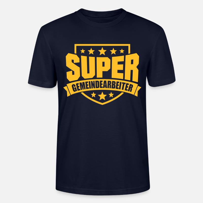 Super Gemeindearbeiter - Stanley/Stella Unisex Bio-T-Shirt CRAFTER - Navy