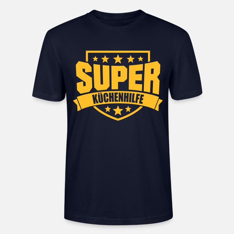 Super Küchenhilfe - Stanley/Stella Unisex Bio-T-Shirt CRAFTER - Navy