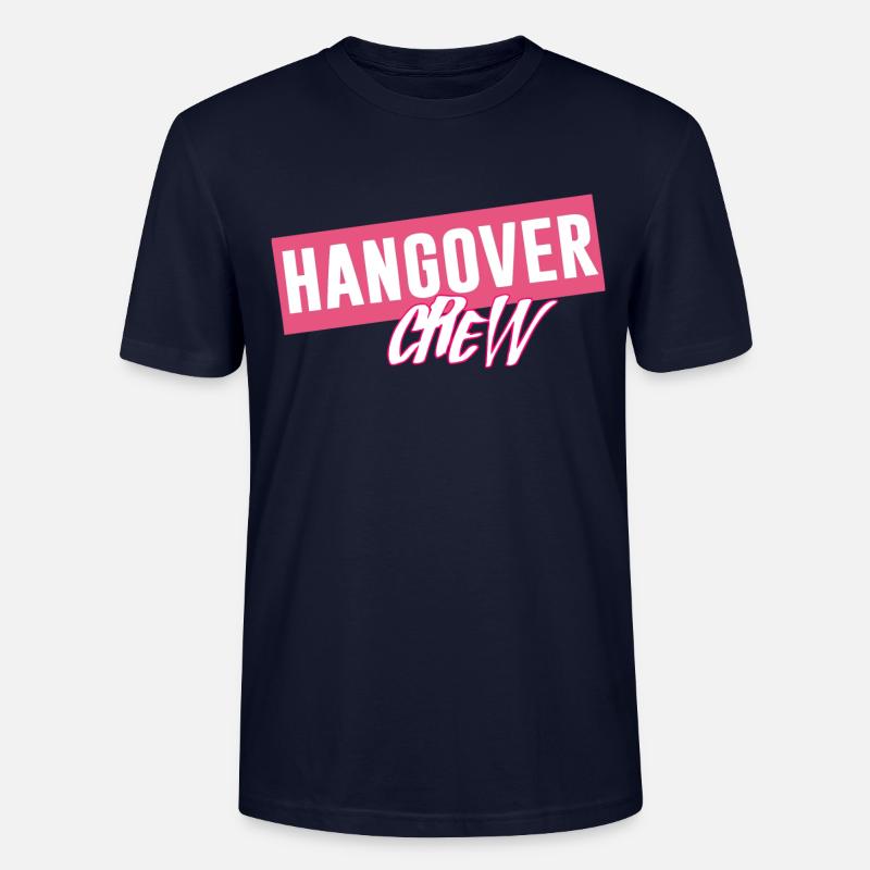 hangover - Stanley/Stella Unisex Bio-T-Shirt CRAFTER - Navy