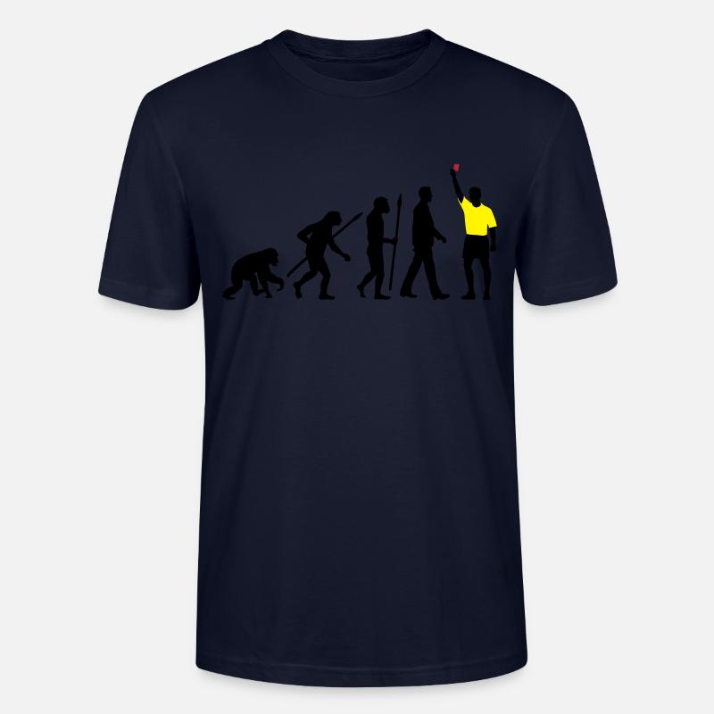 Evolution Schiedsrichter - Stanley/Stella Unisex Bio-T-Shirt CRAFTER - Navy