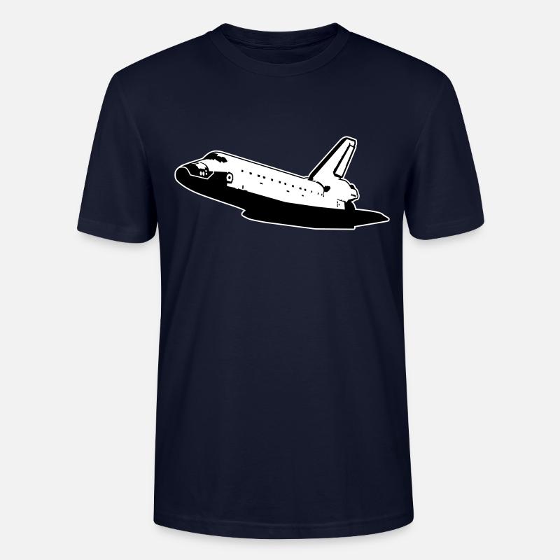 Navette spatiale (aucun emblèmes) - T-shirt bio CRAFTER Stanley Stella Unisexe - marine