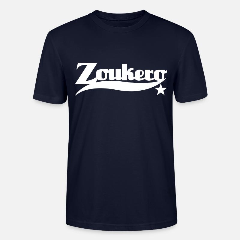 Zoukero Star - Zouk Danse shirt - T-shirt bio CRAFTER Stanley Stella Unisexe - marine
