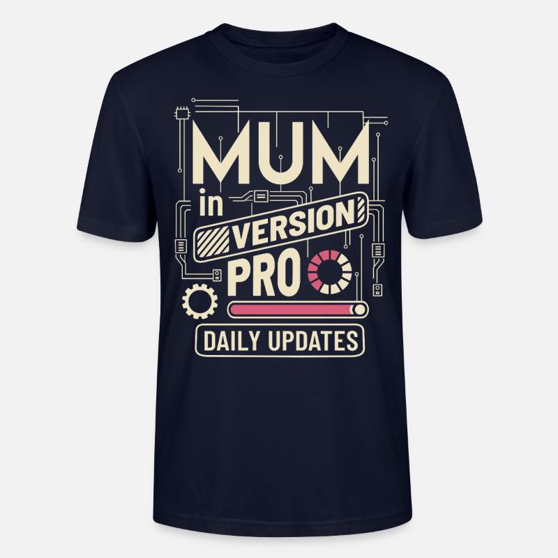 Mama VERSION PRO - Stanley/Stella Unisex Bio-T-Shirt CRAFTER - Navy