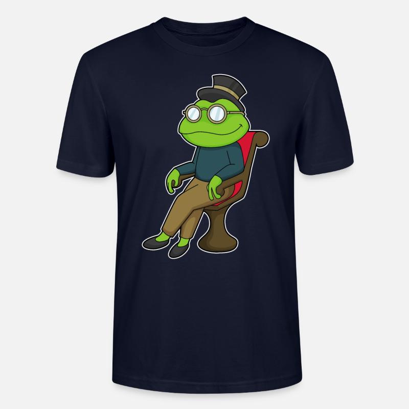 Frosch Stuhl - Stanley/Stella Unisex Bio-T-Shirt CRAFTER - Navy