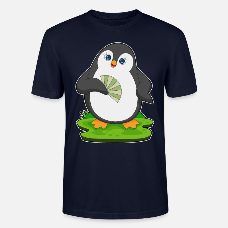 Pinguin Handventilator - Stanley/Stella Unisex Bio-T-Shirt CRAFTER - Navy