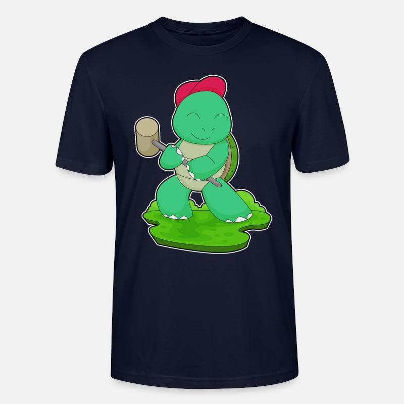 Marteau de tortue - T-shirt bio CRAFTER Stanley Stella Unisexe - marine