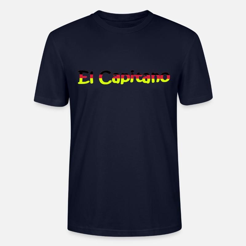 Fußball, el capitano - Stanley/Stella Unisex Bio-T-Shirt CRAFTER - Navy