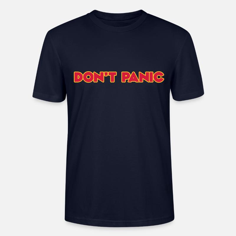 Don't Panic - Stanley/Stella Unisex Bio-T-Shirt CRAFTER - Navy