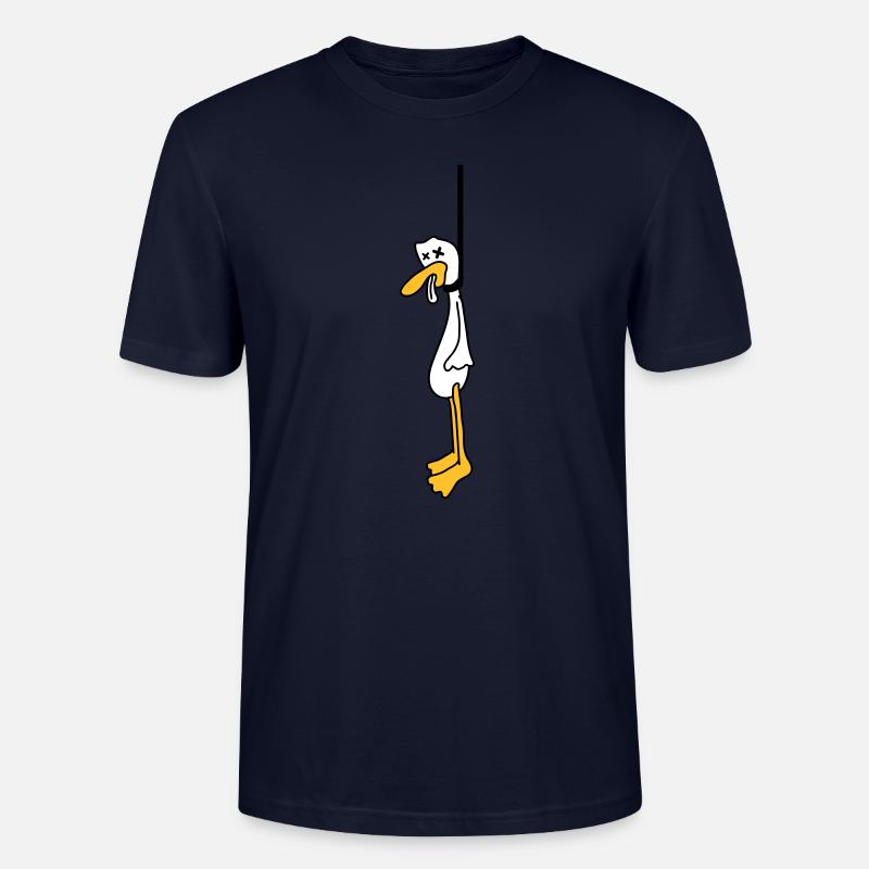Hanged Duck - Stanley/Stella Unisex Bio-T-Shirt CRAFTER - Navy