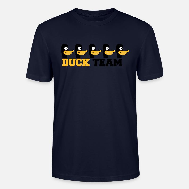 Duck Team - Stanley/Stella CRAFTER Unisex Organic T-Shirt - navy