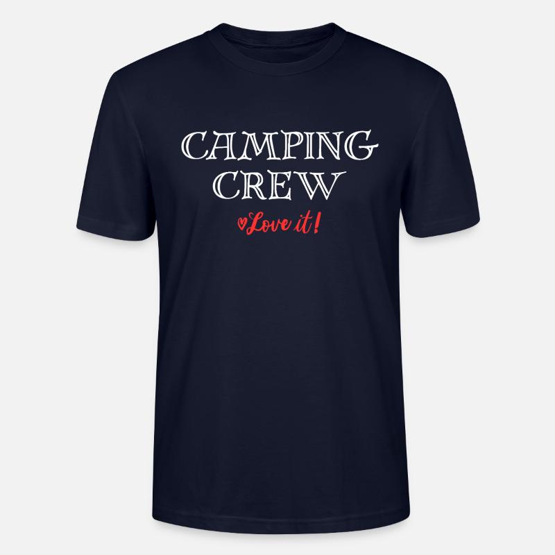 Équipe de camping - T-shirt bio CRAFTER Stanley Stella Unisexe - marine