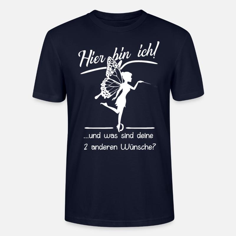 Wunsch Fee - Stanley/Stella Unisex Bio-T-Shirt CRAFTER - Navy