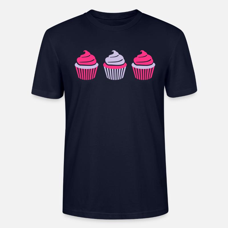 Cupcake - Stanley/Stella Unisex Bio-T-Shirt CRAFTER - Navy