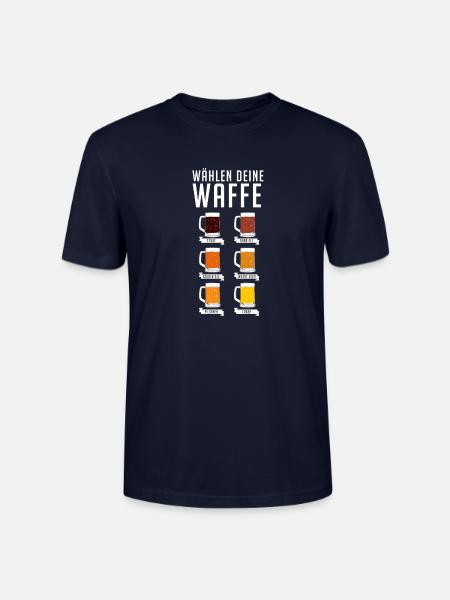 Wähle deine Waffe - Stanley/Stella Unisex Bio-T-Shirt CRAFTER - Navy