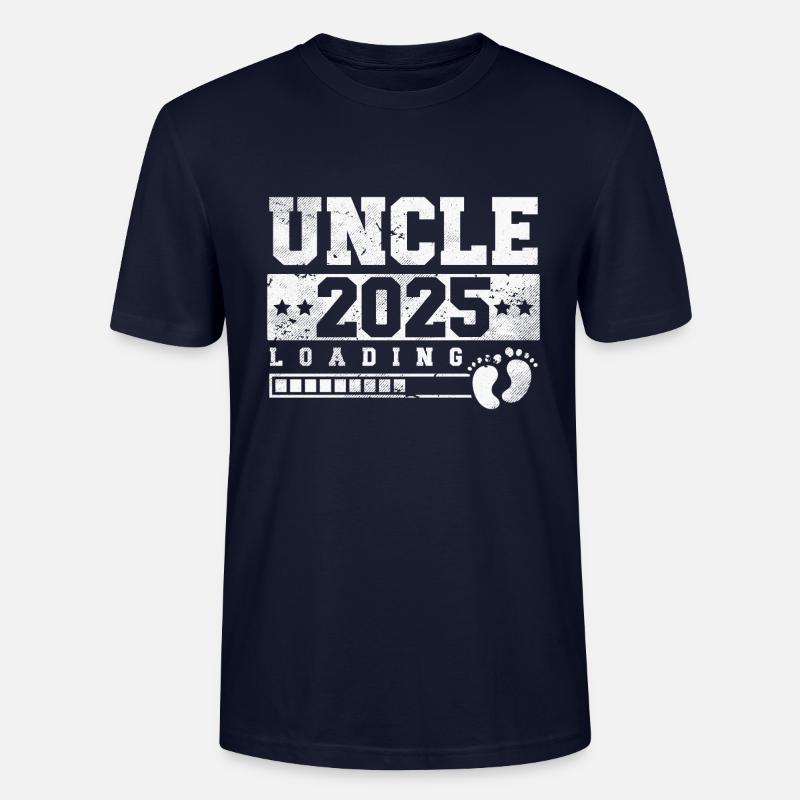 Uncle 2025 loading - Stanley/Stella CRAFTER Unisex Organic T-Shirt - navy
