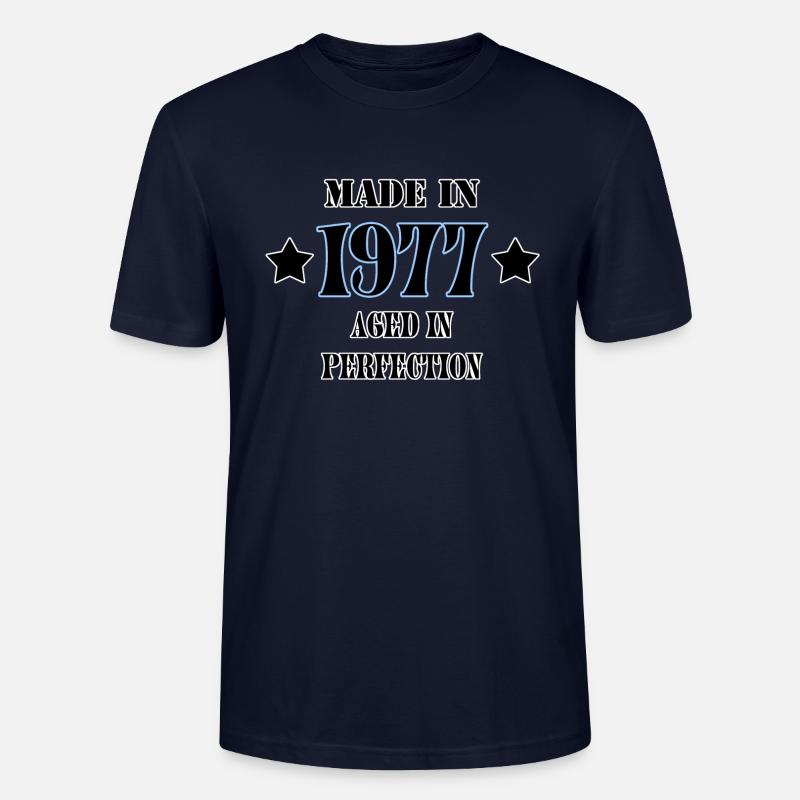 1977 - Stanley/Stella Unisex Bio-T-Shirt CRAFTER - Navy