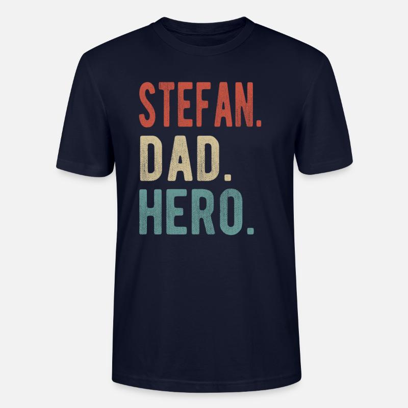 Stefan Papa Held - Stanley/Stella Unisex Bio-T-Shirt CRAFTER - Navy