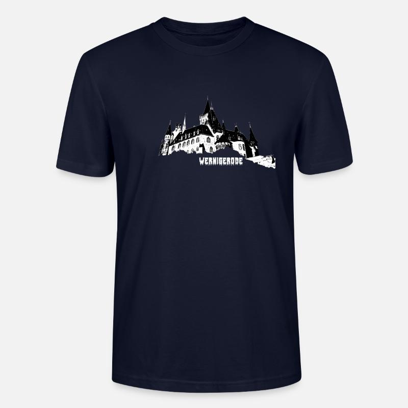 Wernigerode Schloß - Stanley/Stella Unisex Bio-T-Shirt CRAFTER - Navy