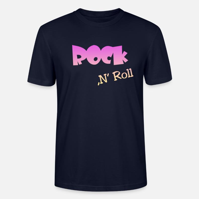 Rock n Roll - Stanley/Stella Unisex Bio-T-Shirt CRAFTER - Navy