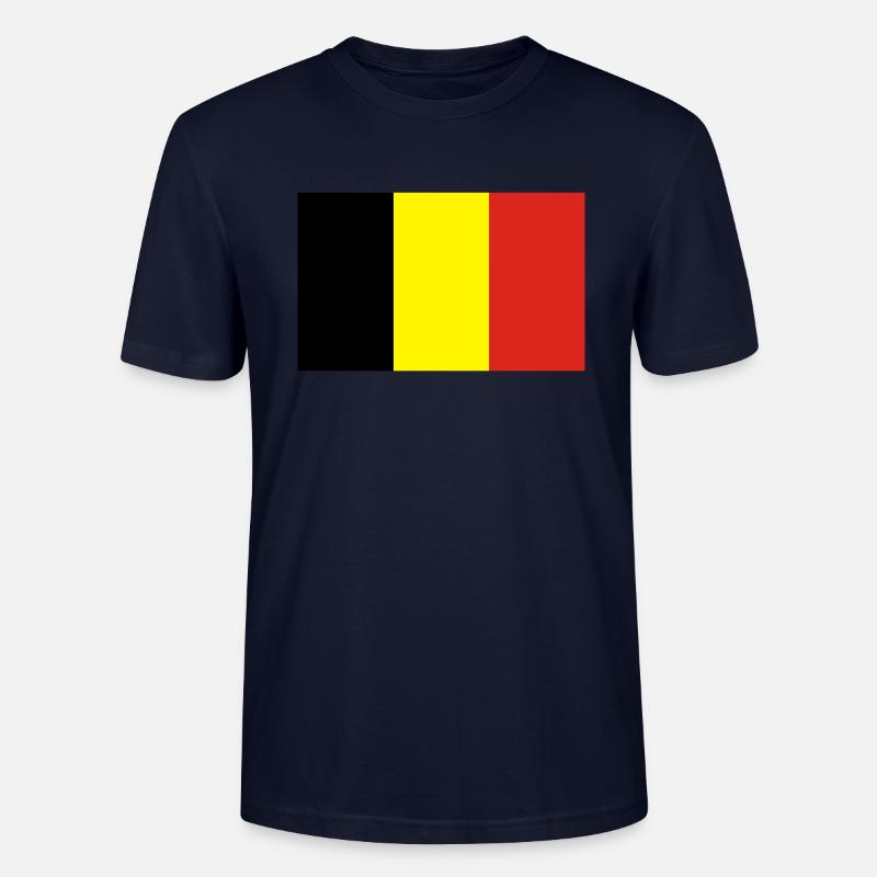 Belgien - Stanley/Stella Unisex Bio-T-Shirt CRAFTER - Navy
