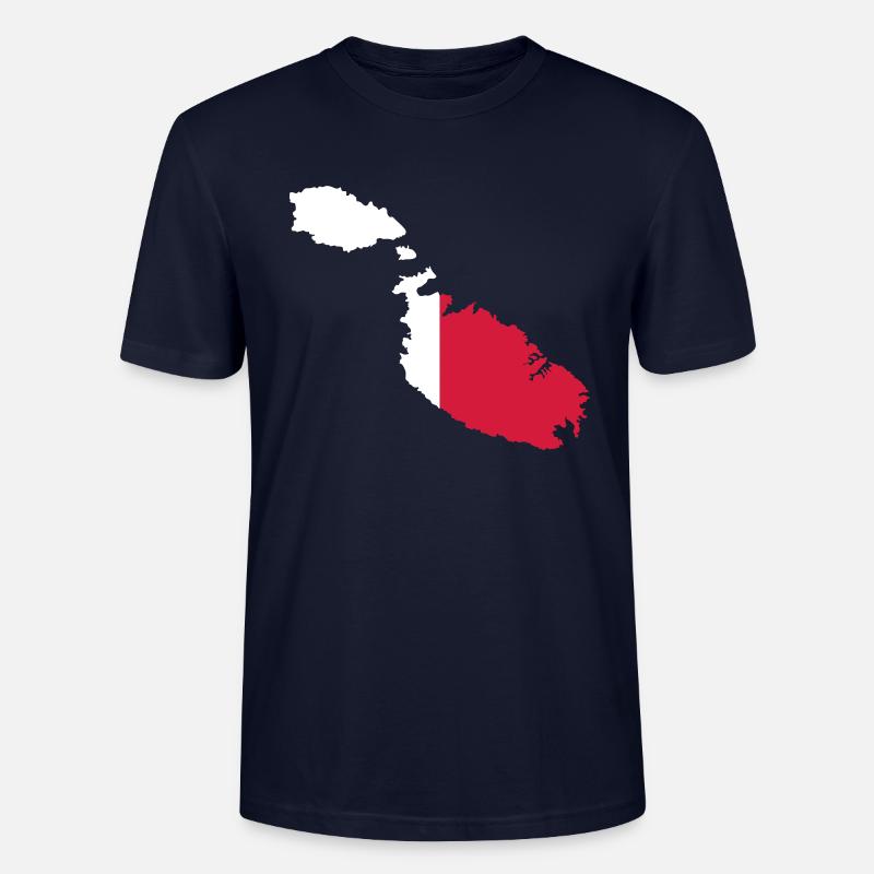 Malta - Stanley/Stella Unisex Bio-T-Shirt CRAFTER - Navy