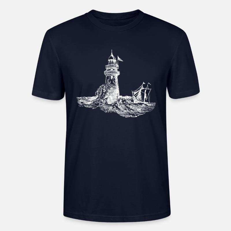 Leuchtturm - Stanley/Stella Unisex Bio-T-Shirt CRAFTER - Navy