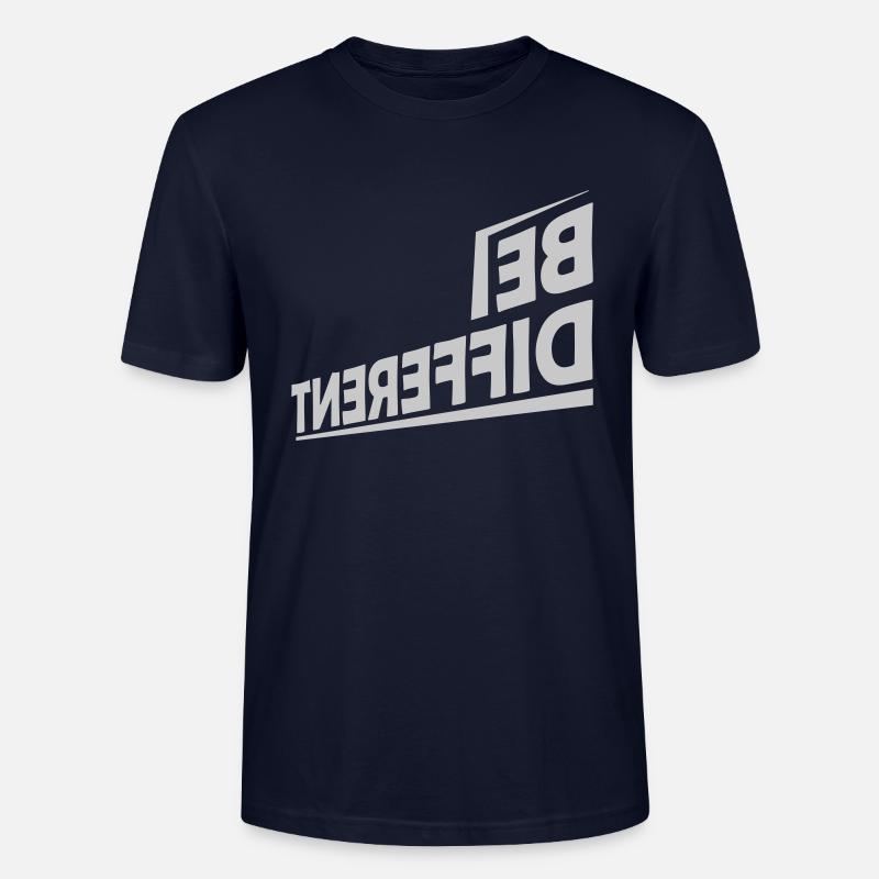 Be different Logo Design - Stanley/Stella Unisex Bio-T-Shirt CRAFTER - Navy