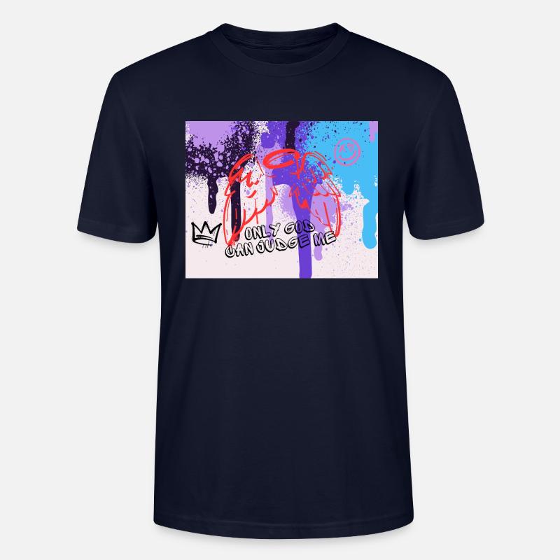 Devine Graffiti - Stanley/Stella Unisex Bio-T-Shirt CRAFTER - Navy