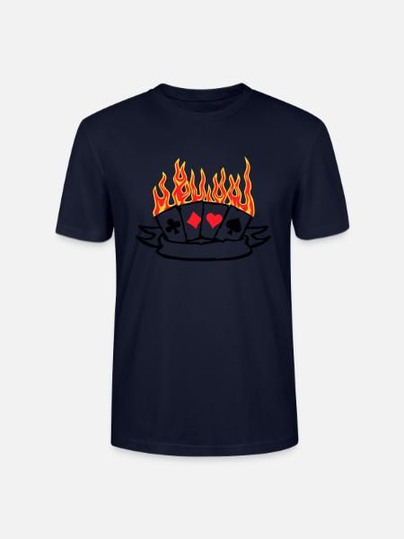 Cards Banner - Stanley/Stella Unisex Bio-T-Shirt CRAFTER - Navy